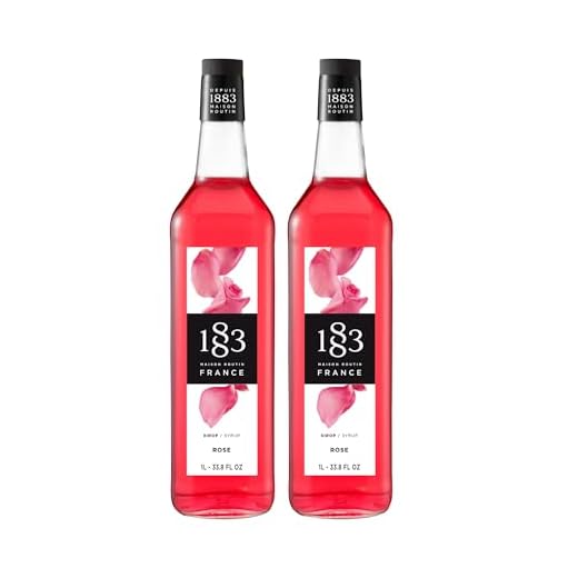 1883 Maison Routin Rose Syrup