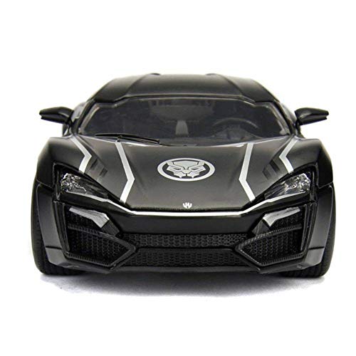 Miniaturas De Carros Metal Lykan Hypersport e Pantera Negra