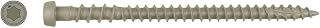 Simpson Strong Tie DCU234GRR350 Deck-Drive Dcu Composite Screw #10 by 2-3/4", Quik Guard Gray (350-Per Pack), Steel, TR-Lobe Thread, Multi-Lobe