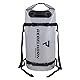 REBELHORN Motorrad Rollbag Discover 30L für Motorrad Langlebig Wasserdicht Leicht zu reinigendes Material Plane 500D Enge Verschluss Ergonomischer Griff Reflektierende Elemente