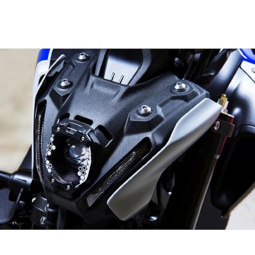 Housse de protection phare MT09 2021 cache calandre et écran moto de route