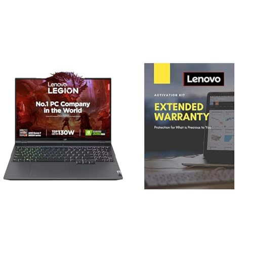 Image of Lenovo Legion 5 Pro AMD Ryzen 7 5800H 16 inch (40.64cm) WQXGA-IPS 165Hz 500Nits Gaming Laptop (16GB /512GB SSD /Win 11 /of + Lenovo 2 Year Extended Warranty with Onsite Service(5WS0K75724)