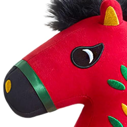 2026 Horse Plush -PP Cotton 2026 Year Of The Horse Plush Toy Set | Ĥorse Mascot Statue | For Friends Colleagues Birthday Festival Home Travel New Year Bedroom Living Room - Image 5