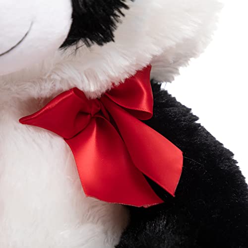 Hollyhome I Love You Panda Stuffed Animal Plush Panda With Red Hearts And Bow Sweet Plush Toy For Valentine's Day 20 Inch #TOP7