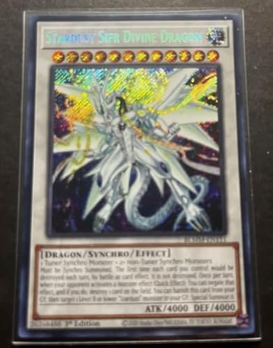 Stardust Sifr Divine Dragon - BLMM-EN151 - Secret Rare - Battles of Legend: Monster Mayhem - 1st Edition - NM/M