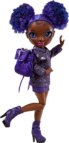 Muñeca Rainbow High Jr High Fashion con accesorios miniatura 3