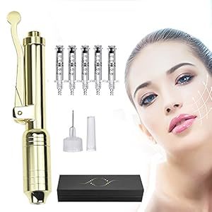 Hyaluron Pen, Hogedruk-hyaluronzuur-stift, verstuiver met 5 ampullen, kop en 1 dispenser, voor het verwijderen van…