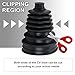 2PCS CV Boot Repair Kit with Expander Tool & Clamps, Silicone CV Axle Boot Repair Kit for for Protect Axle, Universal CV Joint Boot Dustproof and Waterproof Fits for Most Cars