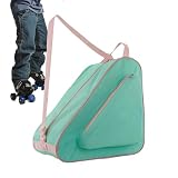 Kanoauo Bolsa para patines - Con correas ajustables y gran espacio de almacenamiento, bolsa de patinaje artístico, para viajes, equipo de esquí, niños, mujeres, hombres y jóvenes