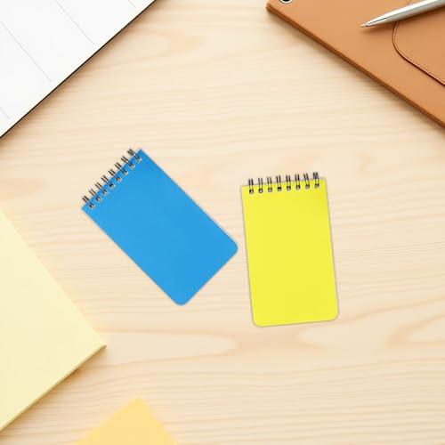 Carnets spirale lot de 10 petits cahiers lignés pour rangement facile