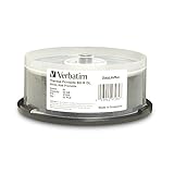 Verbatim BD-R DL 50GB 6X DataLifePlus White Thermal Printable, Hub Printable - 25pk Spindle 97284