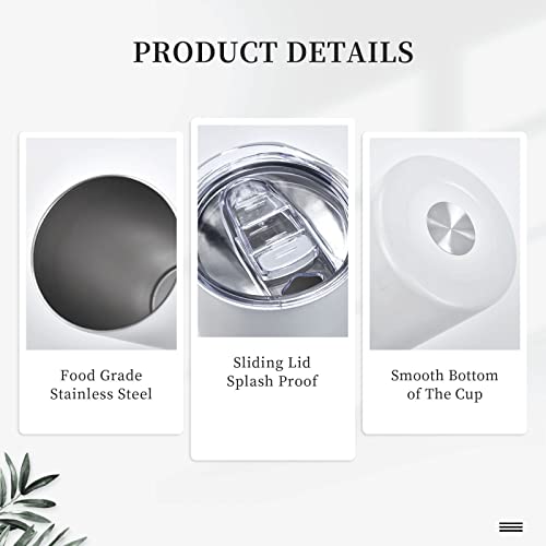 Makachen Floral Stainless Steel Vacuum Insulated Coffee Tumbler Cup Travel Mug 20 Oz For Home, Office, Sport, Party, Gifts #TOP6