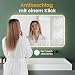 Mai & Mai Badspiegel mit LED Beleuchtung Wandspiegel rechteckig 140x70cm