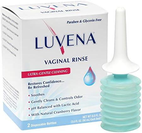 LUVENA Daily Personal Feminine Rinse - Ultra Gentle Wash to Maintain Freshness & Resist Odor - pH Balanced, Paraben Free, Gynecologist Tested - Soothing & Moisturizing (2 Pack, 3oz Bottles)