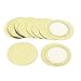 Aexit 10 Pcs Transducers 22mm Diameter Piezoelectric Copper Buzzer Piezo Transducers Film ket