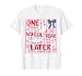 Striped One School Year Later Funny Goose Teacher Summer T-Shirt