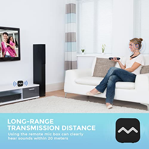 Rechargeable Hearing Amplifier And Aids For Tv Watching, Wireless Neckband Headphones Sound Amplifiers For Seniors Adults, Hearing Device Assist Conversation Enhancing Noise Cancelling #TOP4