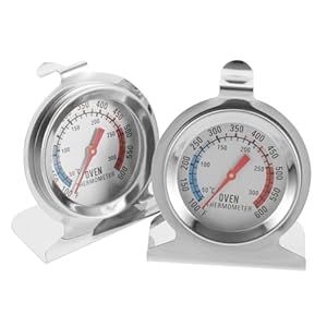 CIYODO 2 Stuks Oventhermometer Digitale Spatelthermometer Bakthermometer Suikerthermometer Snoep Thermometer Kookthermometer Keuken Voedsel Thermometer Keukenbenodigdheden Roestvrij Staal
