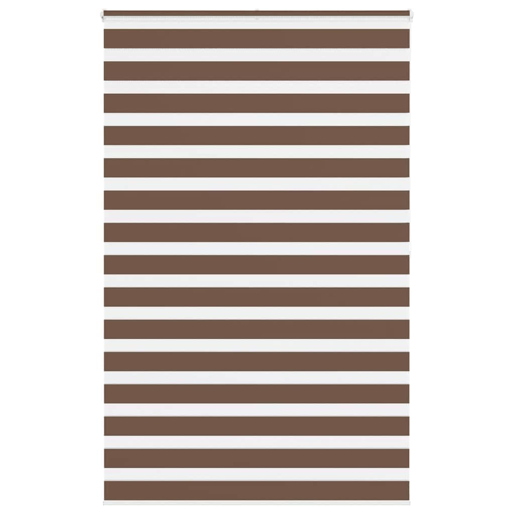 Store Zebre Marron 145x200cm Tissu 140,9cm Polyester
