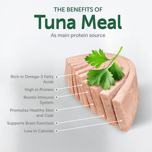 Nature’s Protection Superior Care Hundenassfutter mit Thunfisch - Hundefutter ohne Getreide & hypoallergen - Für weiße Erwachsene Hunde - Haut & Fellpflege - Reduziert Tränenflecken (24 x 70g)