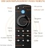Control remoto de repuesto con voz para Firestick, compatible con Fire Smart TV Stick 4K, FireStick (Lite, 4K Max, HD, 2da Gen, 3ra Gen), TV Cube/Smart TV 3ra Gen 7