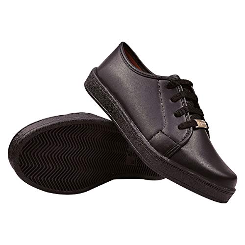 Tênis Feminino Casual Sapatênis Eleganteria Tamanho:38;Cor:Preto