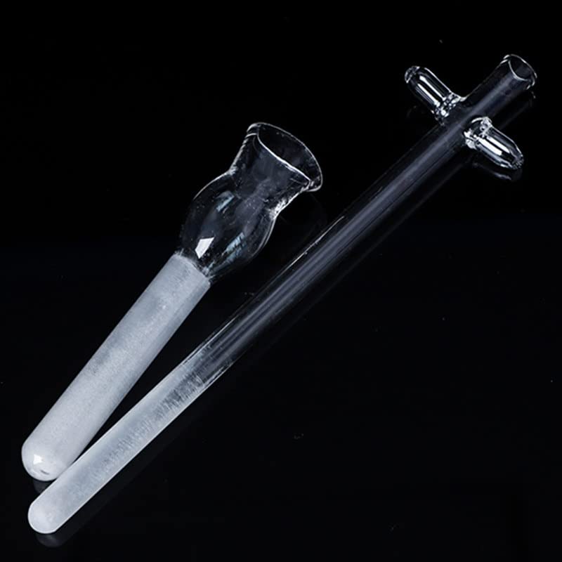 1 x 0,5/1/2/3/5/10/15/20/30/50/ml Hohes Borosilikatglas Homogenisator Tissue Grinder mit Kreuzgriff (Größe: 1 ml)
