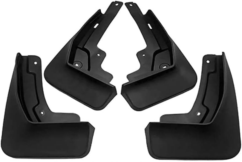 Car Mud-Flaps for Chevrolet Trailblazer SSR 2019-2020, Front Rear Wheel Splash Mudguards Fenders with Fixing Screws, Exterior Styling Protection Accessories
