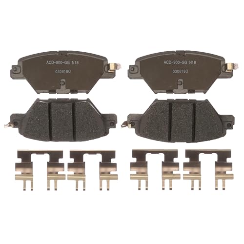 Plaquettes de frein ACDelco 14D1934CH Advantage pour disques de roues avant de voiture