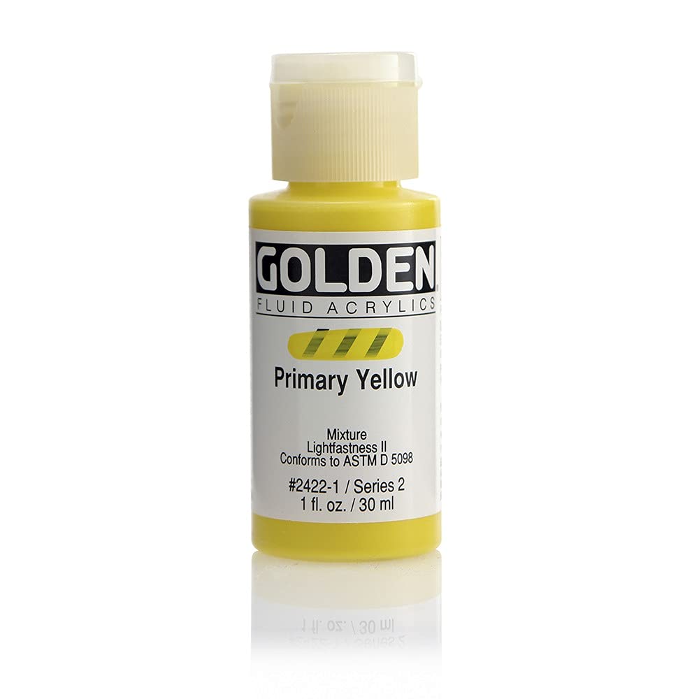Golden Fluid Acrylics 30ml - TITAN BUFF, 30 ml (Pack of 1) - Image 2