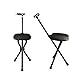 Produktbild Walking Sticks Spazierstock-Älterer Schemel, der LED-Wanderer-Stock-Alten Mann Cane Chair Hocker-Multifunktionsgehender Stock-Stuhl Faltet
