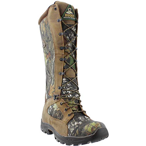 Image of ROCKY ProLight Hunting Waterproof Snake Boot - Unisex sized, Mossy Oak Break Up, Size 7.5(ME)