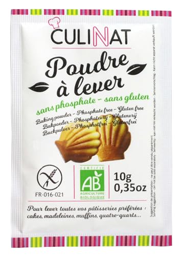 Culinat Poudre à lever BIO 8x10g