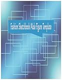 Fashion Sketchbook Male Figure: men fashion book, men style sketch book,
