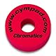 Cympad Rot Chromatics Foam Cymbal Pad Set - High-Density Memory Foam Unterlegscheiben für verbesserten Klang & Haltbarkeit, passend für alle Beckenständer - 40/15mm