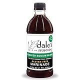 Dale's Seasoning Less Sodium Steak, Poultry, and Vegetable Marinade - (1) Bottle | Award Winning Steak Sauce with No Gluten, No Cholesterol, and Low Sodium