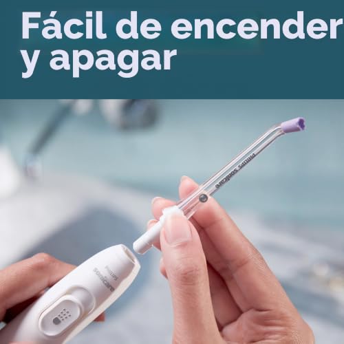 Boquillas Philips Sonicare Power Flosser F3 Quad Stream HX3062/00 de repuesto blancas (paquete de 2) 3