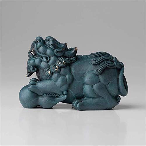 Sculpture figurine pur cuivre Feng Shui richesse et décoration bureau maison