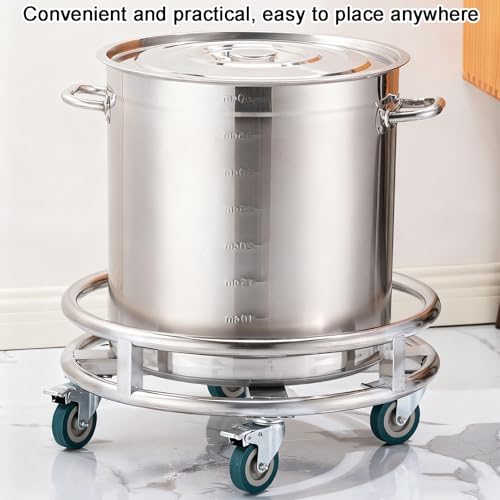 Chariot porte-seau polyvalent pour pots de fleurs et marmites de conserve - 6