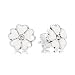 Produktbild Bluebird Weiße Primel Ohrstecker Damen 925 Sterling Silber