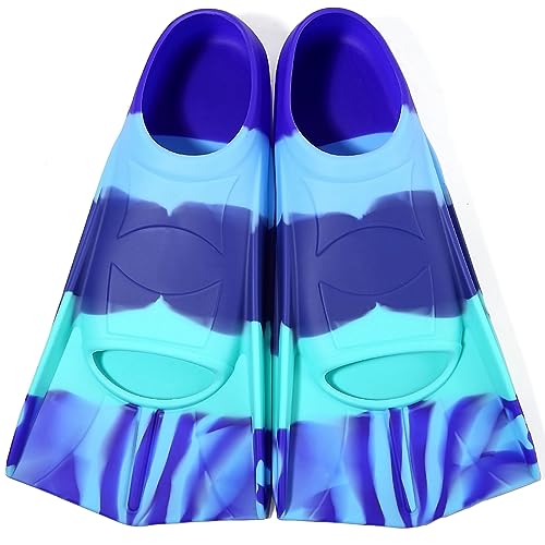 Azuunye Kids Swim Fins,Youth Flippers For Swimming,Swim Training Fins For Lap Swimming,For Children Girls Boys Beginners Xs #TOP2