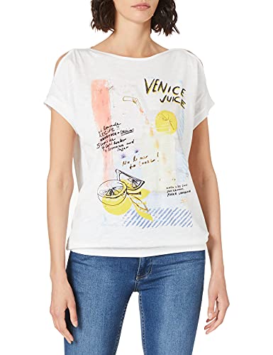 Preisvergleich Produktbild Cecil Damen 316344 T-Shirt, Pure Off White, S