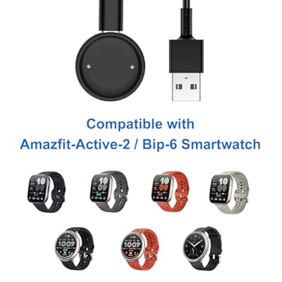 Charger Cable Replacement for Amazfit Active 2/Bip 6