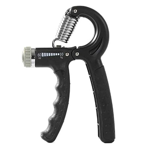 Fortalecedores de Mano Ejercitador de Agarre de Mano Ajustable (10-60 kg) para Exprimidor de Mano Ejercicio de Agarre de Antebrazo para Hombres, Mujeres, Personas Mayores, Adolescentes