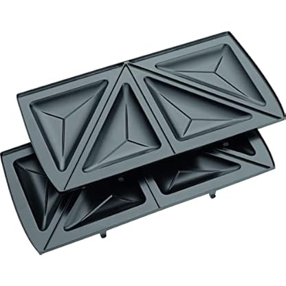 Bomann Multigrill, Edelstahl Kontaktgrill abnehmbare Platten für Grill Platten, Sandwichmaker, Waffeleisen belgische Waffel, Toaster 4 Scheiben mit Wechselplatten perfekt als Camping Grill – Bild 5