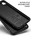 Ringke Onyx Compatible with iPhone XR Case, Durable TPU Protective Barrier Executive Slim Design Cover - Black