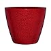 Classic Home and Garden 807-376R Vogue Planter, 8", Lava Red