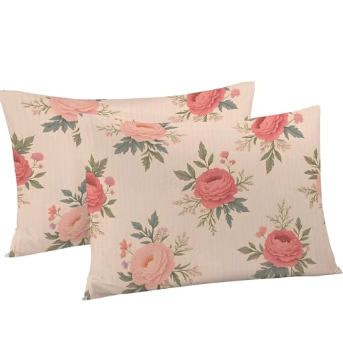 Housse couette 240 x 260 plantes fleurs lit 2 personnes microfibre