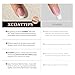BTArtboxnails XCOATTIPS French Tip Press on Nails - Fall Fake Nail Short Square Nail Tips, Skin Tones Soft Gel Nails False Nail, Soak Off Acrylic Nails Extensions