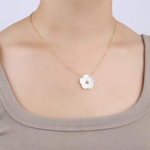 Collier de fleurs de perles ajustable pour éviter les chaînes fragiles - 5